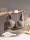 Soutien-Gorge Invisible Rehausseur Sans Armature (Beige)